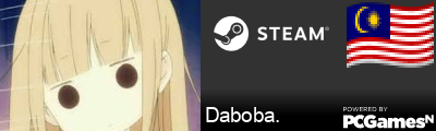 Daboba. Steam Signature