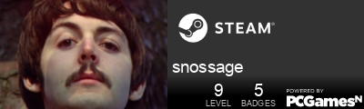 snossage Steam Signature