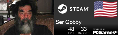 Ser Gobby Steam Signature