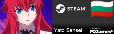 Yato Sensei Steam Signature