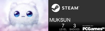 MUKSUN Steam Signature