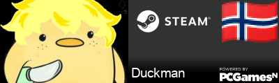 Duckman Steam Signature
