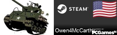 Owen4McCarthy Steam Signature