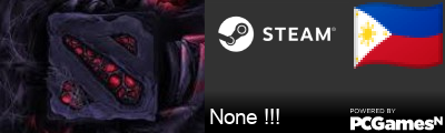 None !!! Steam Signature