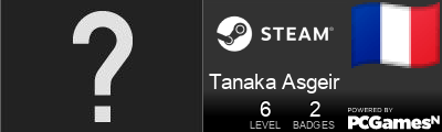 Tanaka Asgeir Steam Signature