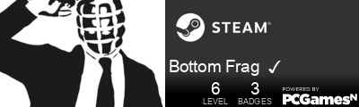 Bottom Frag  ✓ Steam Signature