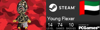 Young Flexer Steam Signature