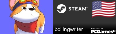 boilingwriter Steam Signature
