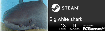 Big white shark Steam Signature