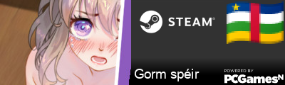 Gorm spéir Steam Signature