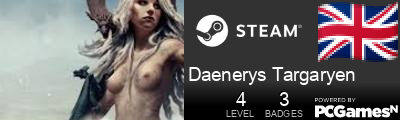 Daenerys Targaryen Steam Signature