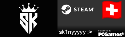 sk1nyyyyy :> Steam Signature