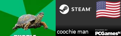 coochie man Steam Signature