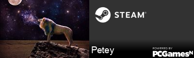Petey Steam Signature