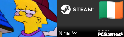 Nina ॐ Steam Signature
