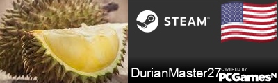 DurianMaster27 Steam Signature