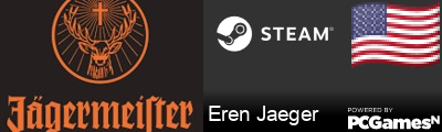 Eren Jaeger Steam Signature