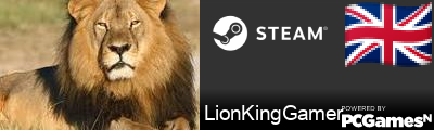 LionKingGamer Steam Signature