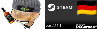 zxc/214 Steam Signature