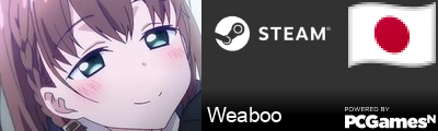 Weaboo Steam Signature