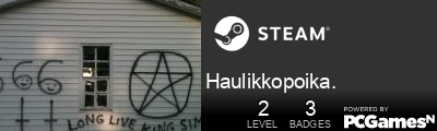 Haulikkopoika. Steam Signature