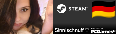 Sinnischnuff ♡ Steam Signature