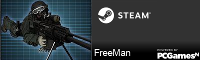 FreeMan Steam Signature