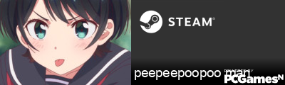 peepeepoopoo man Steam Signature