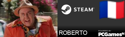 ROBERTO Steam Signature