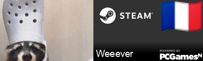 Weeever Steam Signature