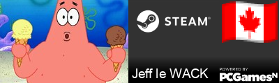 Jeff le WACK Steam Signature
