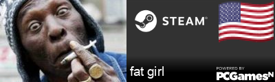fat girl Steam Signature