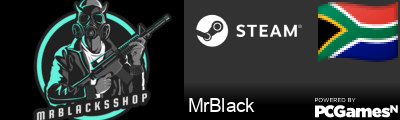 MrBlack Steam Signature