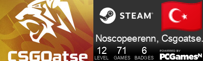 Noscopeerenn, Csgoatse.com Steam Signature