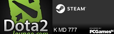 K MD 777 Steam Signature