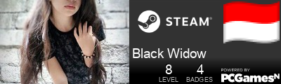 Black Widow Steam Signature