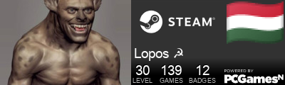 Lopos ☭ Steam Signature