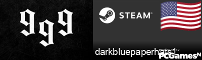darkbluepaperhats1 Steam Signature