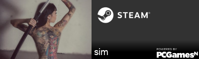 sim Steam Signature