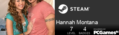 Hannah Montana Steam Signature