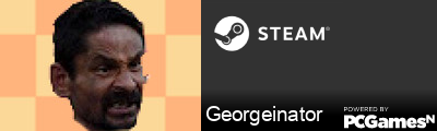 Georgeinator Steam Signature