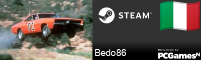Bedo86 Steam Signature
