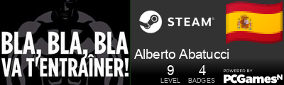 Alberto Abatucci Steam Signature
