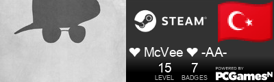 ❤ McVee ❤ -AA- Steam Signature