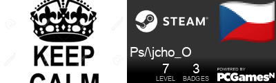 Ps/\jcho_O Steam Signature