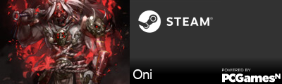 Oni Steam Signature