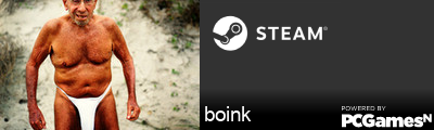 boink Steam Signature