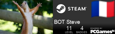 BOT Steve Steam Signature