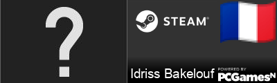 Idriss Bakelouf Steam Signature