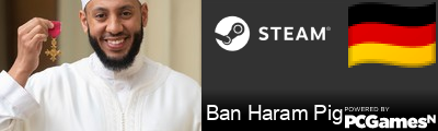 Ban Haram Pig Steam Signature